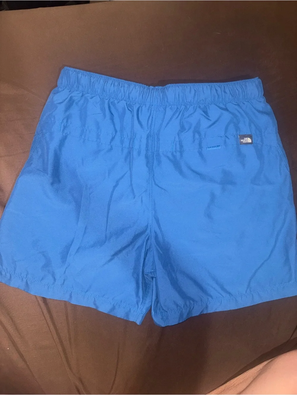 The North Face Bright Blue Hiking Shorts with Integrated Belt